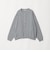 【WEB限定】＜at ease＞ダブルフェイス クルーネック カットソー カーディガン