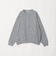 【WEB限定】＜at ease＞ダブルフェイス クルーネック カットソー カーディガン