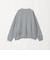 【WEB限定】＜at ease＞ダブルフェイス クルーネック カットソー カーディガン
