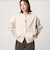 【WEB限定】＜at ease＞ダブルフェイス クルーネック カットソー カーディガン