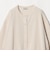 【WEB限定】＜at ease＞ダブルフェイス クルーネック カットソー カーディガン