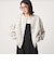 【WEB限定】＜at ease＞ダブルフェイス クルーネック カットソー カーディガン