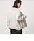 【WEB限定】＜at ease＞ダブルフェイス クルーネック カットソー カーディガン
