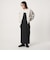 【WEB限定】＜at ease＞ダブルフェイス クルーネック カットソー カーディガン