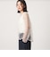【WEB限定】＜at ease＞チュール シシュウ プルオーバー