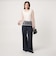【WEB限定】＜at ease＞チュール シシュウ プルオーバー