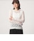 【WEB限定】＜at ease＞レース カットソー