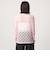 【WEB限定】＜at ease＞レース カットソー