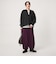 【WEB限定】＜at ease＞ダブルフェイス Vネック プルオーバー カットソー