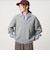 【WEB限定】＜at ease＞ダブルフェイス Vネック プルオーバー カットソー