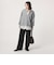【WEB限定】＜at ease＞ダブルフェイス Vネック プルオーバー カットソー