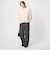 【WEB限定】＜at ease＞ダブルフェイス Vネック プルオーバー カットソー