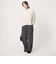【WEB限定】＜at ease＞ダブルフェイス Vネック プルオーバー カットソー