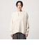【WEB限定】＜at ease＞ダブルフェイス Vネック プルオーバー カットソー