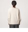 【WEB限定】＜at ease＞ダブルフェイス Vネック プルオーバー カットソー