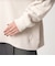 【WEB限定】＜at ease＞ダブルフェイス Vネック プルオーバー カットソー