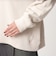 【WEB限定】＜at ease＞ダブルフェイス Vネック プルオーバー カットソー
