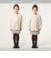 ハニカム ステッチ ロングスリーブ Tシャツ / キッズ 100cm-160cm