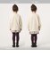ハニカム ステッチ ロングスリーブ Tシャツ / キッズ 100cm-160cm