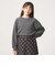 ハニカム ステッチ ロングスリーブ Tシャツ / キッズ 100cm-160cm