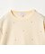 ハート ワッフル ロングスリーブ Tシャツ / キッズ 100cm-160cm