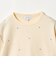 ハート ワッフル ロングスリーブ Tシャツ / キッズ 100cm-160cm
