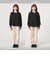 ハート ワッフル ロングスリーブ Tシャツ / キッズ 100cm-160cm