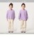 ハート ワッフル ロングスリーブ Tシャツ / キッズ 100cm-160cm
