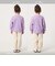 ハート ワッフル ロングスリーブ Tシャツ / キッズ 100cm-160cm
