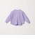 ハート ワッフル ロングスリーブ Tシャツ / キッズ 100cm-160cm
