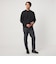 【WEB限定】JUST fit デイリー ダンボール クルーネック スウェット