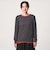 【WEB限定】＜at ease＞ハイショク レイヤード プルオーバー カットソー