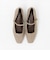 スクエア ストラップパンプス