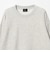 ワッフル クルーネック 長袖 Tシャツ カットソー