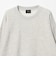 ワッフル クルーネック 長袖 Tシャツ カットソー