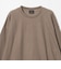 ワッフル クルーネック 長袖 Tシャツ カットソー