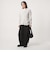 【WEB限定】＜at ease＞カーブ パンツ