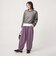 【WEB限定】＜at ease＞カーブ パンツ