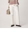 ［size SHORT/TALLあり］＜EDWINコラボ＞セミフレア デニムパンツ オフホワイト