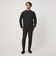 【WEB限定】JUST fit ウォームブレンド モックネック 長袖 カットソー -吸湿発熱-