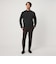 【WEB限定】JUST fit ウォームブレンド モックネック 長袖 カットソー -吸湿発熱-