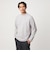 【WEB限定】JUST fit ウォームブレンド モックネック 長袖 カットソー -吸湿発熱-