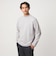 【WEB限定】JUST fit ウォームブレンド モックネック 長袖 カットソー -吸湿発熱-