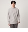 【WEB限定】JUST fit ウォームブレンド モックネック 長袖 カットソー -吸湿発熱-