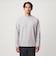 【WEB限定】JUST fit ウォームブレンド モックネック 長袖 カットソー -吸湿発熱-