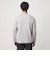 【WEB限定】JUST fit ウォームブレンド モックネック 長袖 カットソー -吸湿発熱-