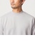 【WEB限定】JUST fit ウォームブレンド モックネック 長袖 カットソー -吸湿発熱-