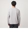 【WEB限定】JUST fit ウォームブレンド モックネック 長袖 カットソー -吸湿発熱-