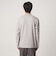 【WEB限定】JUST fit ウォームブレンド モックネック 長袖 カットソー -吸湿発熱-