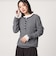 【WEB限定】＜at ease＞マルチボーダー ヘンリーネック カットソー
